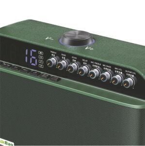 Talk Bag TB-100G 120W Güç Kablosuz Mikrofon Taşınabilir Şarjlı Bluetooth Hoparlör