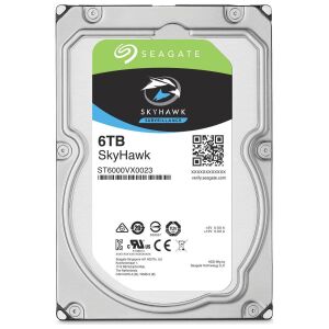 Seagate Skyhawk ST6000VX001 6 Tb 5400rpm Sata3 256mb/S 195mb/S 180tb/Y 7/24 Güvenlik Harddiski