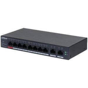 Dahua CS4010-8GT-110 8 Port 110W Poe 2x Rj45 Gigabit Uplink Cloud Yönetilebilir Gigabit PoE Switch