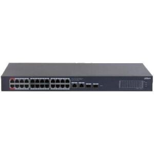 Dahua CS4228-24GT-375 24 Port 375W Poe 2x Rj45 2xSfp Gigabit Uplink Cloud Yönetilebilir Gigabit PoE Switch