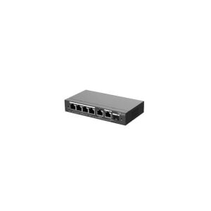 Ruijie Reyee RG-ES206GS-P 4 Port Poe 54W 1xRj45 Uplink +1xSfp Combo Uplink Gigabit PoE Yönetilebilir Switch