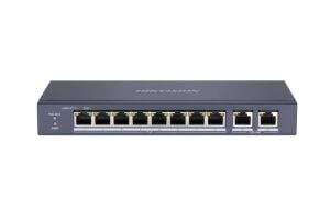 Hikvision DS-3E0310P-E/M 8 Port Poe 2x Gigabit Uplink 60watt Yönetilemez Poe Switch