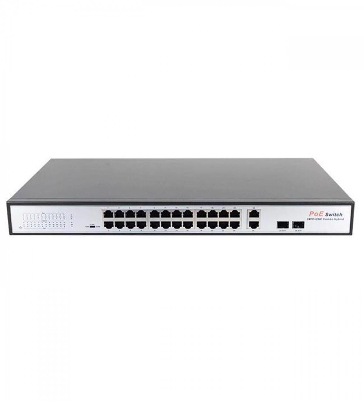 Uranium POE-2421SFP-300W 24x10/100 2x Gigabit Uplink 1x Sfp 360w Poe Combo Rack Tipi Switch