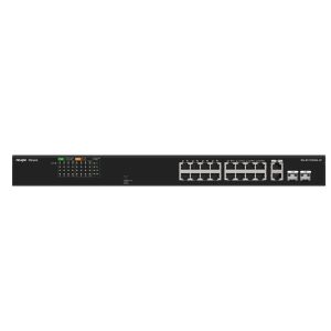 Ruijie Reyee RG-ES118FGS-LP 16-Port 10/100 Mbps PoE + 2-Port 10/100/1000 Mbps RJ45/SFP Combo Tak-Çalıştır Yönetilemeyen Switch