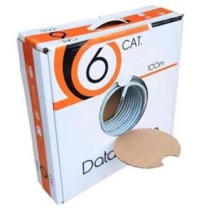 Ersan CAT6 U-UTP 23 AWG 100m Tam Bakır Veri İletişim Kablosu (CU)