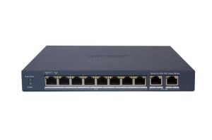 Hikvision DS-3E1310P-EI/M 8 Port 10/100 Mbps 2 Gigabit Uplink Port Akıllı PoE Switch