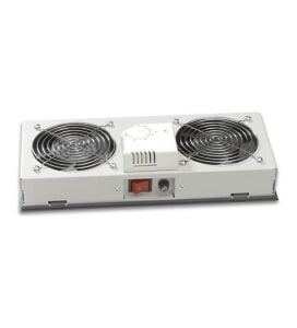 AGER AA-AN-F2T-A-B1 Duvar Tipi 2li Termostatlı Beyaz Fan Modülü