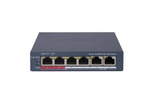 Hikvision DS-3E1106P-EI/M 4 Port 10/100 Mbps Akıllı Hızlı Ethernet PoE Switch