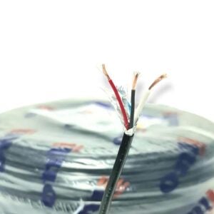 Onli 2+1 1x0,50 mini Coax 2x0,50mm 500 metre Harici Siyah CCTV Kamera Kablosu