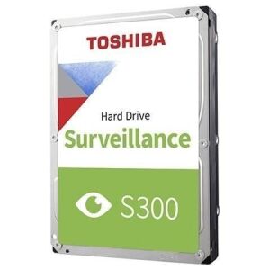 Toshiba S300 HDWT840UZSVA 4 Tb 3.5Inç 5400rpm 128mb Sata3 180tb/Y 7/24 Güvenlik Harddiski (Resmi Distribütör Garantili)