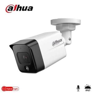 Dahua IPC-HFW1230TC1-SA-0280B-S6 2MP 2.8mm Dahili Mikrofonlu Smart Hybrid Light Bullet IP Güvenlik Kamerası