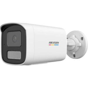 Hikvision DS-2CD1T47G2H-LIUF/SRB 4 MP 2.8 mm ColorVu Smart Hybrid Light Sabit Bullet IP Güvenlik Kamerası