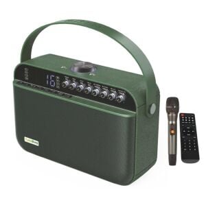 Talk Bag TB-100G 120W Güç Kablosuz Mikrofon Taşınabilir Şarjlı Bluetooth Hoparlör