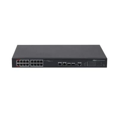 Dahua PFS4218-16ET-240-V2 16fe Port 2x Kombo Sfp 240w Poe Switch
