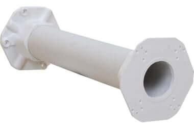TRK-FP-75CM Kamera kutusu Plastik Uzatma Boru Ayak – Beyaz