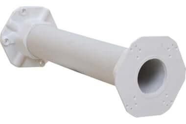 TRK-FP-75CM Kamera kutusu Plastik Uzatma Boru Ayak – Beyaz