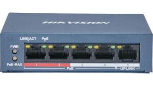 Hikvision DS-3E0105P-E/M(B) 4 Port Poe Switch