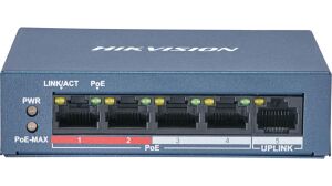 Hikvision DS-3E0105P-E/M(B) 4 Port Poe Switch