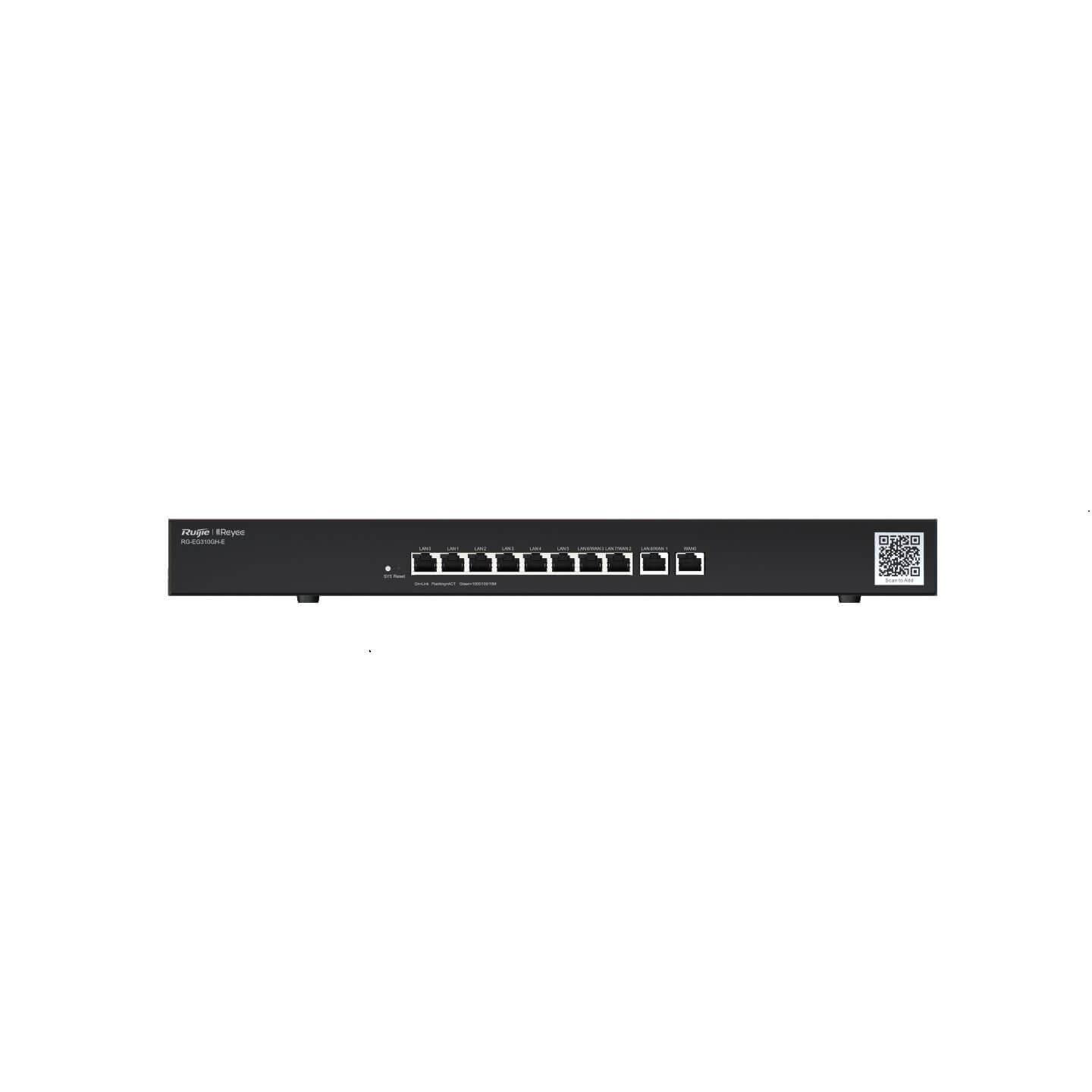 Ruijie Reyee RG-EG310GH-E 10 Port 300 Kullanıcı Yönetilebilir Router Switch