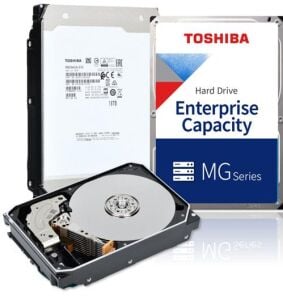 Toshiba 3.5'' 8 TB MG08ADA800E SATA 3.0 7200 RPM Güvenlik Harddiski (Resmi Distribütör Garantili)