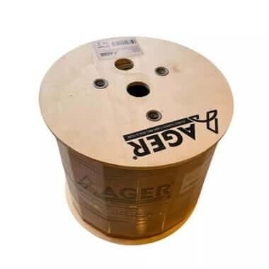 AGER AC-600-5 CAT 6 U-UTP 250 MHz Eca 500 Metre AWG 23/1 Gri Kablo