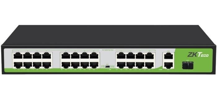Zkteco PE242-300-C 24 Port 2xRj45 +1xSfp Uplink Poe Switch