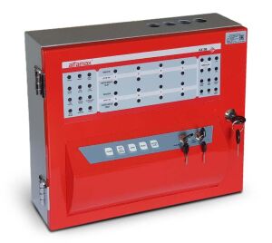 Alfamax C-1000-8 AX-08 8 Zonlu Konvansiyonel Yangın Alarm Paneli