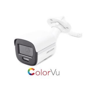 Hikvision DS-2CE10DF0T-PFS 2 MP 3.6mm Sesli Colorvu Analog Bullet Güvenlik Kamerası