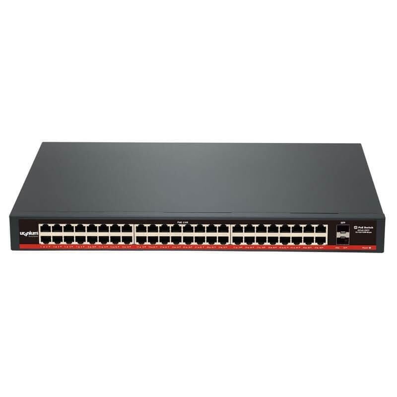 Uranium POE-G4802-800W 48 Port 2xSfp Uplink Gigabit Poe Switch