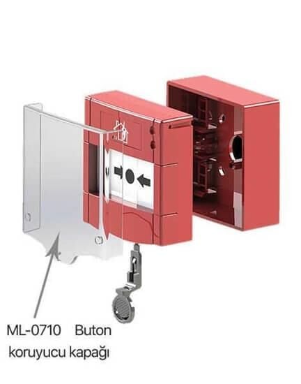 Mavili ML-0710 Buton Koruyucu Kapağı