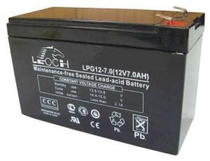 Leoch Akü 12v 7ah Kuru Bakımsız Akü