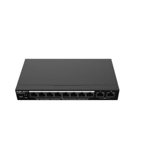 Ruijie Reyee RG-ES210GC-LP 10 Portlu 8 Port Poe (70w) Yönetilebilir Gigabit Poe Switch