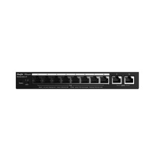 Ruijie Reyee RG-ES210GC-LP 10 Portlu 8 Port Poe (70w) Yönetilebilir Gigabit Poe Switch