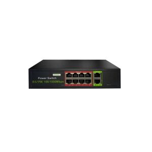 Uranium POE-G8002-96W 8 Port Gigabit 2xrj45 Uplink Yönetilemez Poe Switch