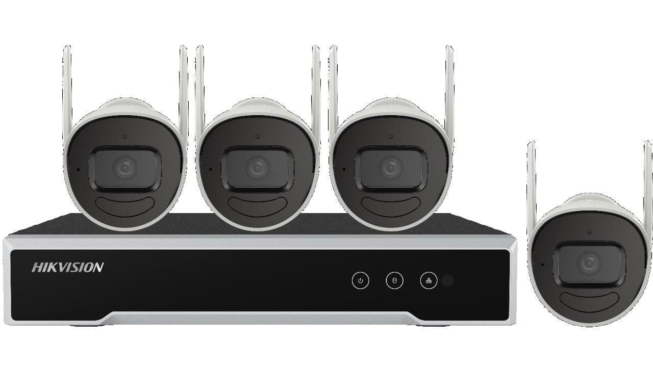 Hikvision NK42W0H-1T(WD)(D) 2mp H.265 Bullet Wifi Kamera Seti
