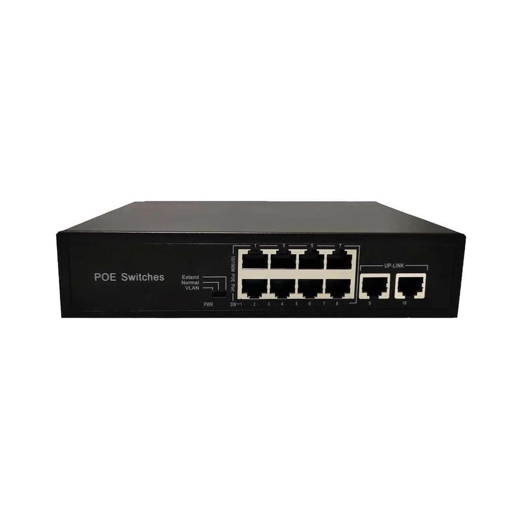 Ods ODS900-AF-82GN 8X 10/100 2xGigabit 8 Port Poe Switch
