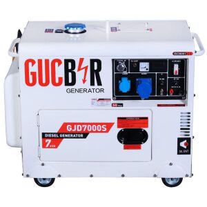 Güçbir GJD7000S 7 Kva Kabinli Dizel Portatif Jeneratör