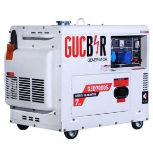 Güçbir GJD7000S 7 Kva Kabinli Dizel Portatif Jeneratör