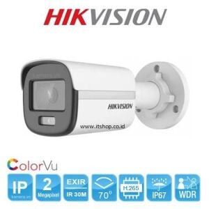 Hikvision DS-2CD1027G0-L 2Mp 4 Mm Sabit Lensli Colorvu Ip Bullet Kamera