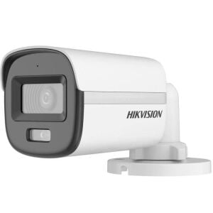 Hikvision DS-2CE10DF0T-LPFS 2 MP 3.6 Mm Sesli Colorvu Analog Bullet Güvenlik Kamerası