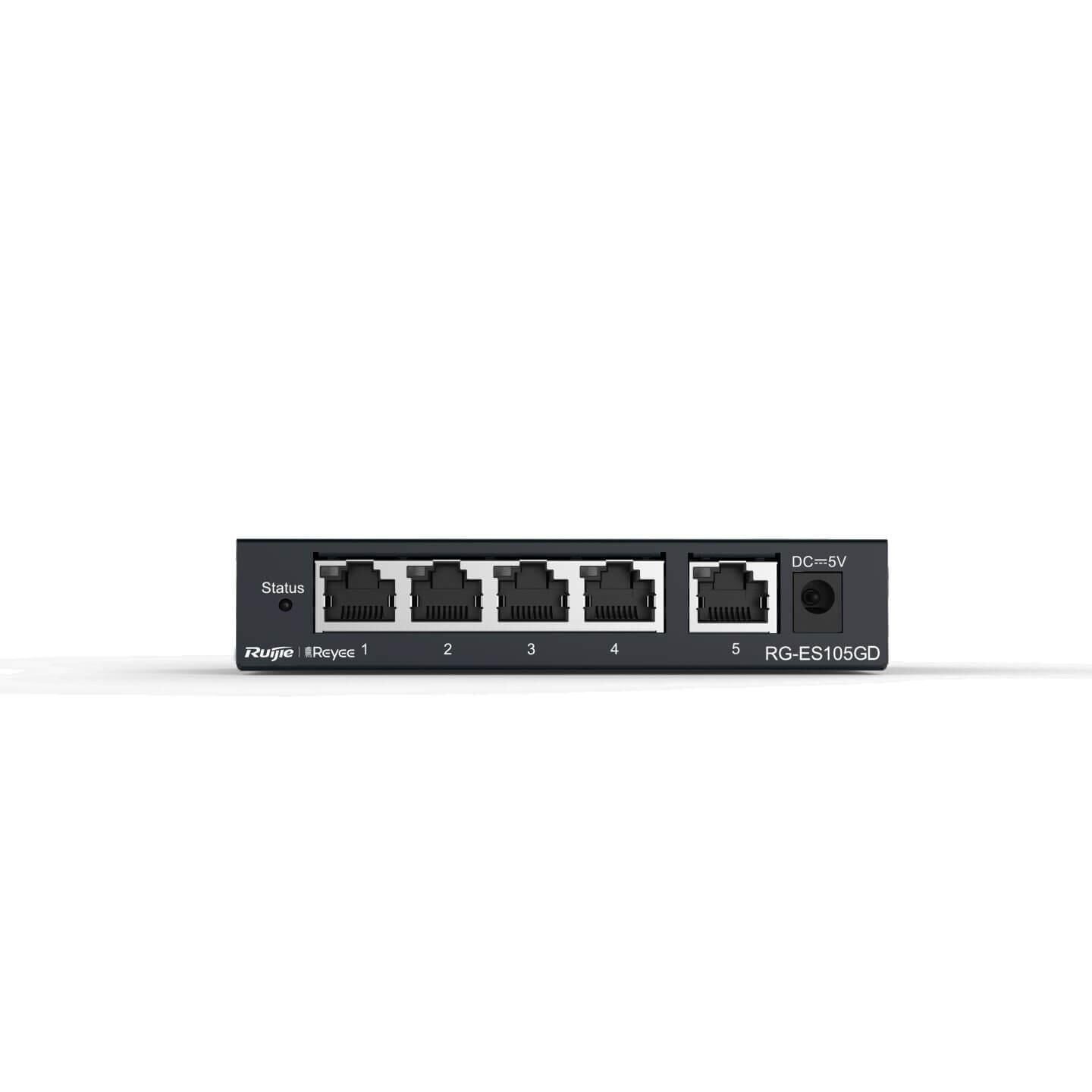 Ruijie RG-ES105GD 5 Port 10/100/1000 Mbps Metal Kasa Gigabit Switch