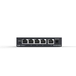 Ruijie RG-ES105GD 5 Port 10/100/1000 Mbps Metal Kasa Gigabit Switch