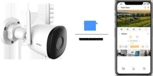 Imou IPC-F22P 2 Mp 3.6 Mm Dış Ortam Ev Güvenlik Kablosuz Bullet Kamera (Bullet 2c)