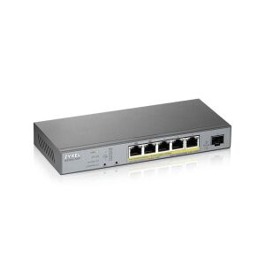 Zyxel GS1350-6HP Ip Surveillance  Web Yönetilebilir Poe  Switch