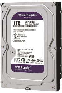 Western Digital Purple WD10PURZ 1 Tb 5400Rpm 64mb Sata3 7/24 Güvenlik Harddiski (Resmi Distribütör Garantili)