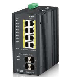 Zyxel RGS200-12P 12 Port Gigabit Yönetilebilir Poe Switch