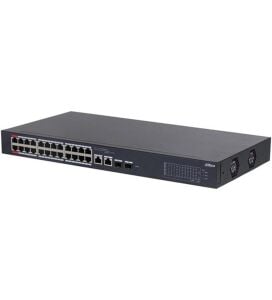 Dahua CS4226-24ET-375 24 Port 375W Poe 10/100 2x Rj45 2xSfp Gigabit Uplink Cloud Yönetilebilir PoE Switch