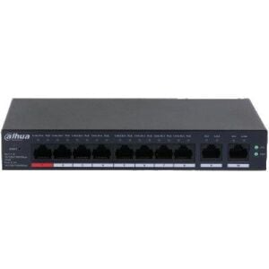 Dahua CS4010-8GT-110 8 Port 110W Poe 2x Rj45 Gigabit Uplink Cloud Yönetilebilir Gigabit PoE Switch