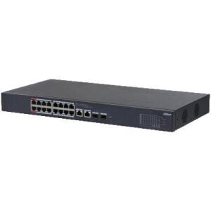 Dahua CS4218-16ET-190 16 Port 190W Poe 10/100 2x Rj45 2xSfp Gigabit Uplink Cloud Yönetilebilir PoE Switch