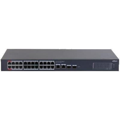 Dahua CS4228-24GT-375 24 Port 375W Poe 2x Rj45 2xSfp Gigabit Uplink Cloud Yönetilebilir Gigabit PoE Switch